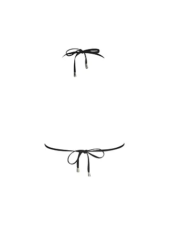 MRS & HUGS | Haut de bikini triangle pour femmes | schwarz